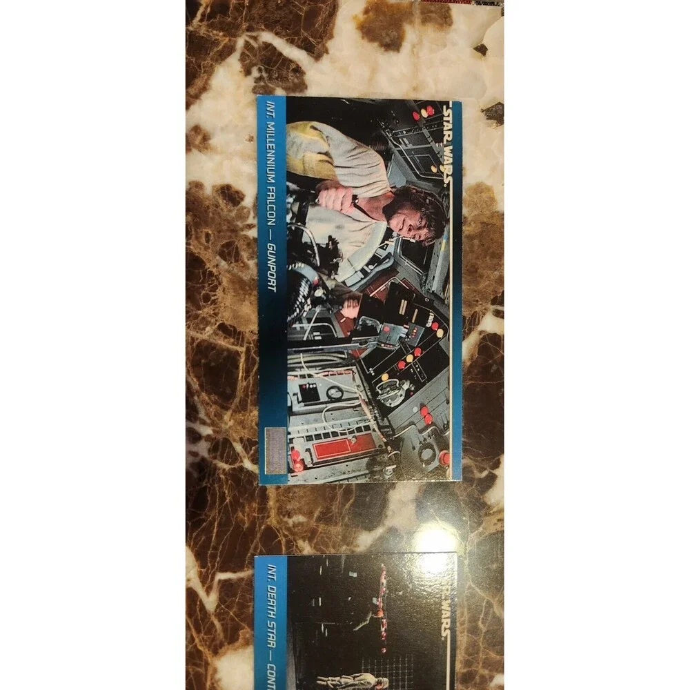 Lot of 7 1994 Star Wars Widevision Trading Cards